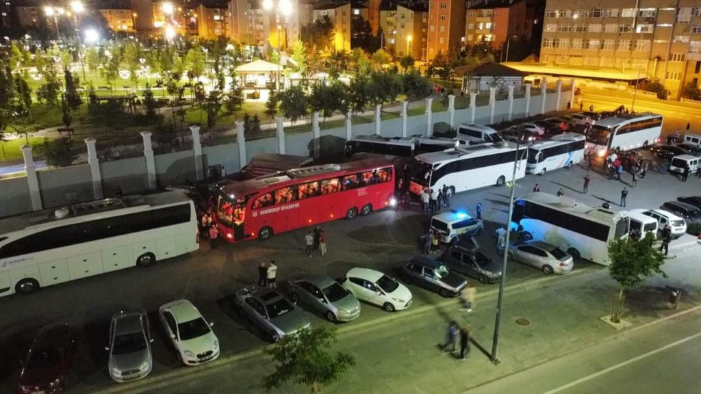 Sivasspor-Bodrum FK Maçı İçin İlçelerden Otobüs Desteği