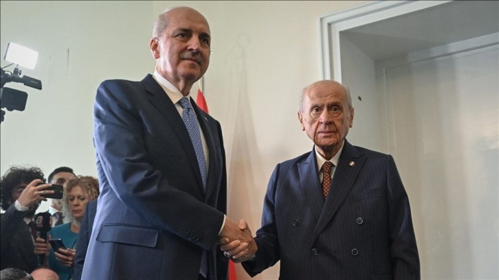 TBMM Başkanı Mustafa Şentop ve MHP Lideri Devlet Bahçeli Terörsüz Türkiye Sürecini Değerlendirdi