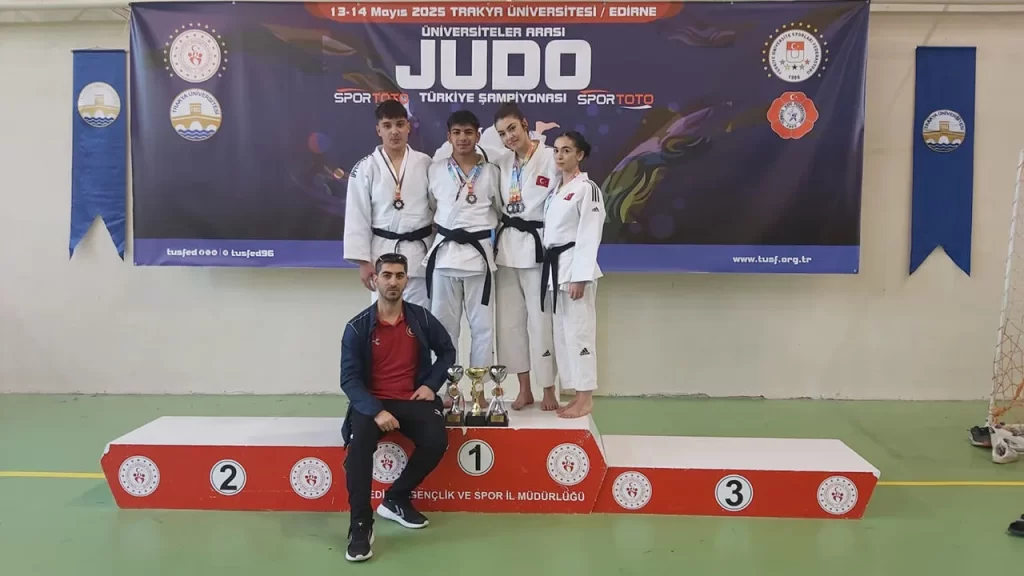 Üniversite Sporları Türkiye Judo Şampiyonası Edirne’de Gerçekleşti