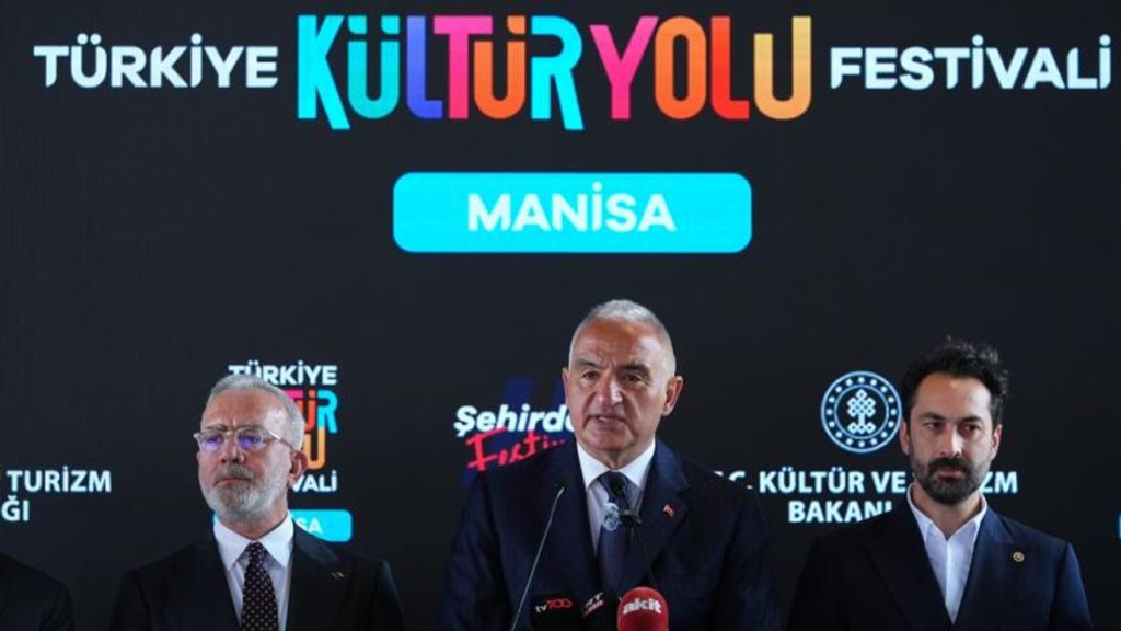 Türkiye Kültür Yolu Festivali Manisa’da Başladı