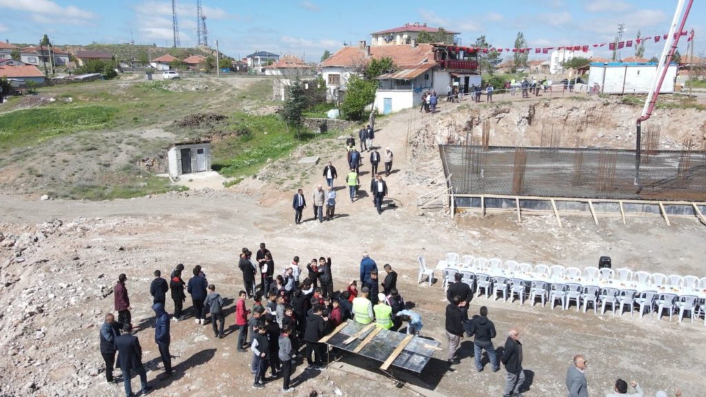 Yukarı Mahalle’de Yeni Camii Temel Atma Töreni Gerçekleştirildi