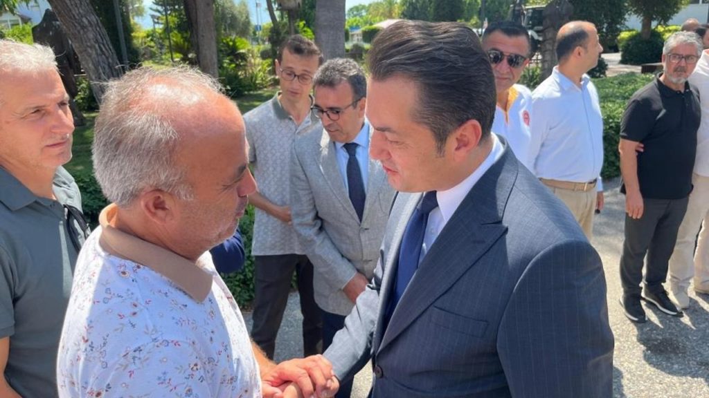 Alanya’ya Yeni Kaymakam Şakir Öner Öztürk Atandı, Karşılama Töreni Gerçekleştirildi