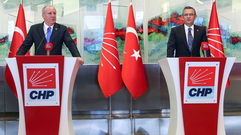 CHP Lideri Özgür Özel’den Muharrem İnce ve Memleket Partisi yöneticilerine davet