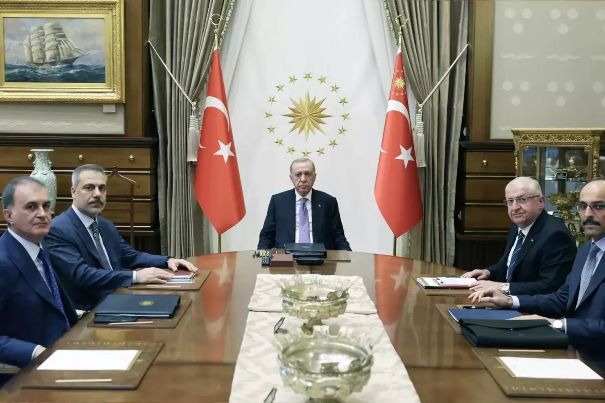 Cumhurbaşkanlığı Güvenlik Toplantısı İsrail-İran Çatışmalarını Masaya Yatırdı