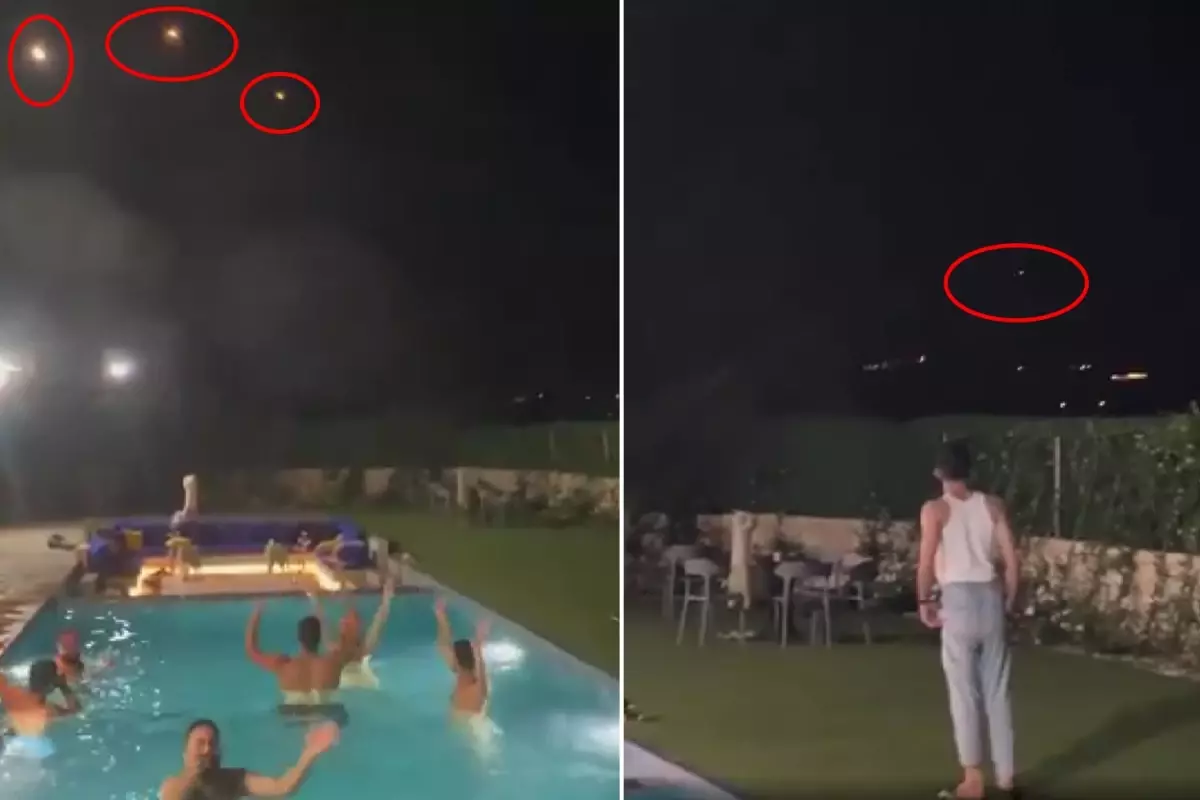 İran-İsrail Savaşında Lübnan’da İlginç Görüntüler Gün yüzüne çıktı