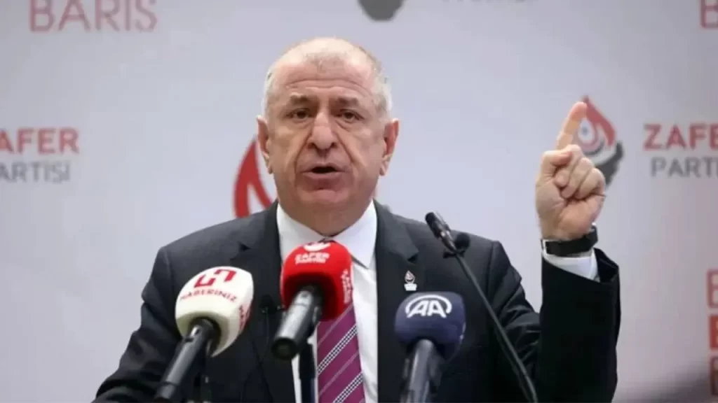 İstanbul’da Zafer Partisi Lideri Ümit Özdağ’a Hapis Cezası