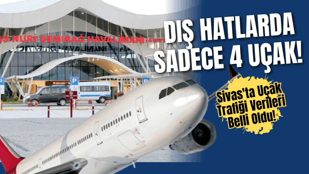 Sivas Nuri Demirağ Havalimanı’nın 2025 Mayıs Ayı Uçuş ve Yolcu İstatistikleri Açıklandı