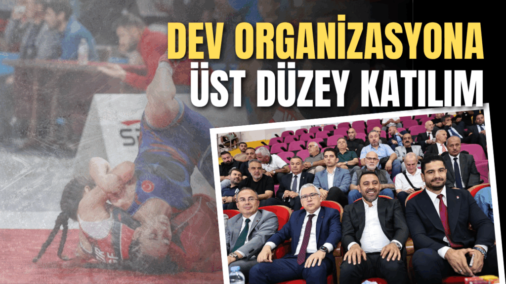 Sivas’ta Tarihi Güreş Organizasyonu: Minik Sporcuların Büyük Mücadelesi