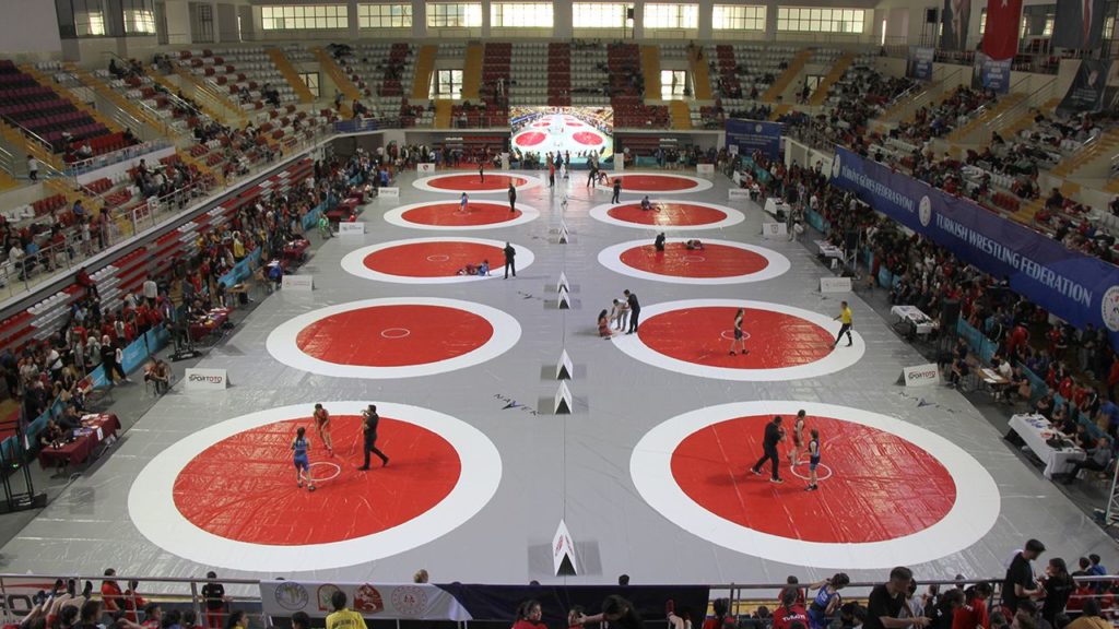 Türkiye Güreş Federasyonu’ndan Minikler Türkiye Güreş Şampiyonası ile Büyük Organizasyon