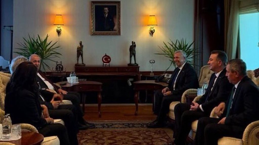 Ümit Özdağ ve Mansur Yavaş’tan Görüşme ve Teşekkür Ziyareti