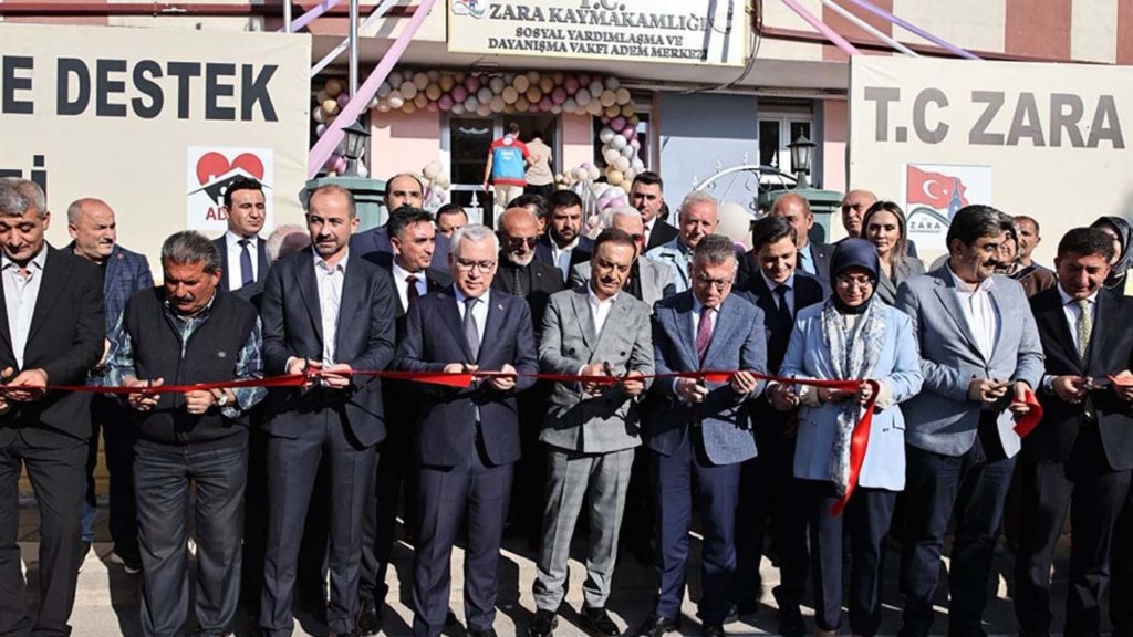 Zara’da Aile Destek Eğitim Merkezi Hizmete Açıldı