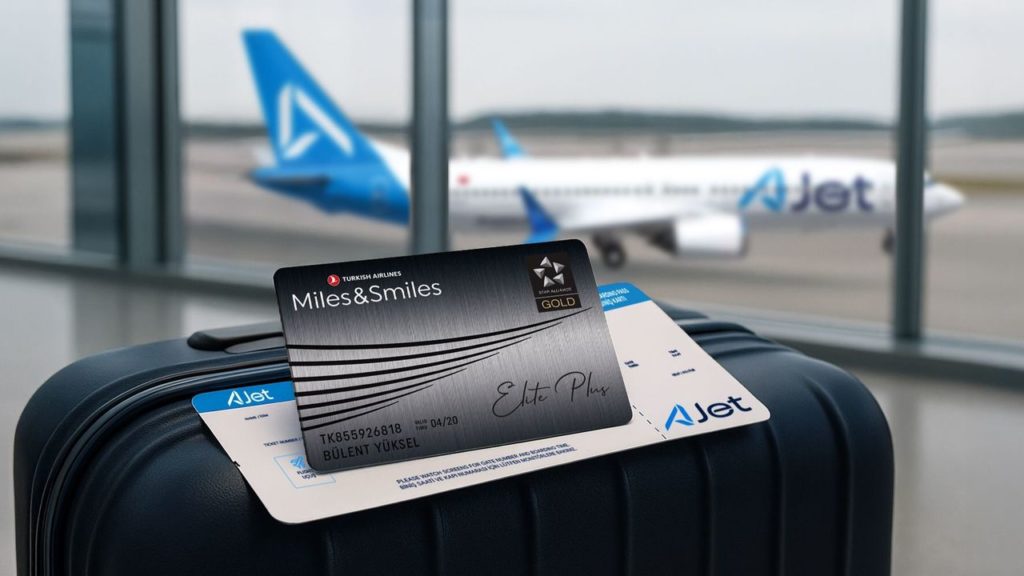 AJet ve Miles&Smiles İşbirliğiyle Yurt İçi ve Yurt Dışı Biletlerde Mil Kazanımı Artıyor