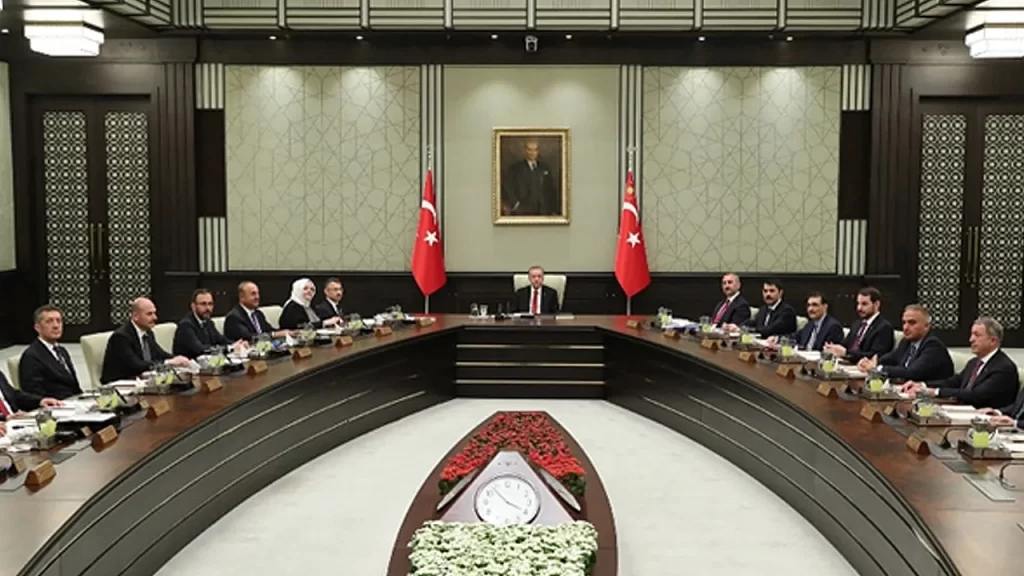 ANKARA Kabine Toplantısı Gündemi