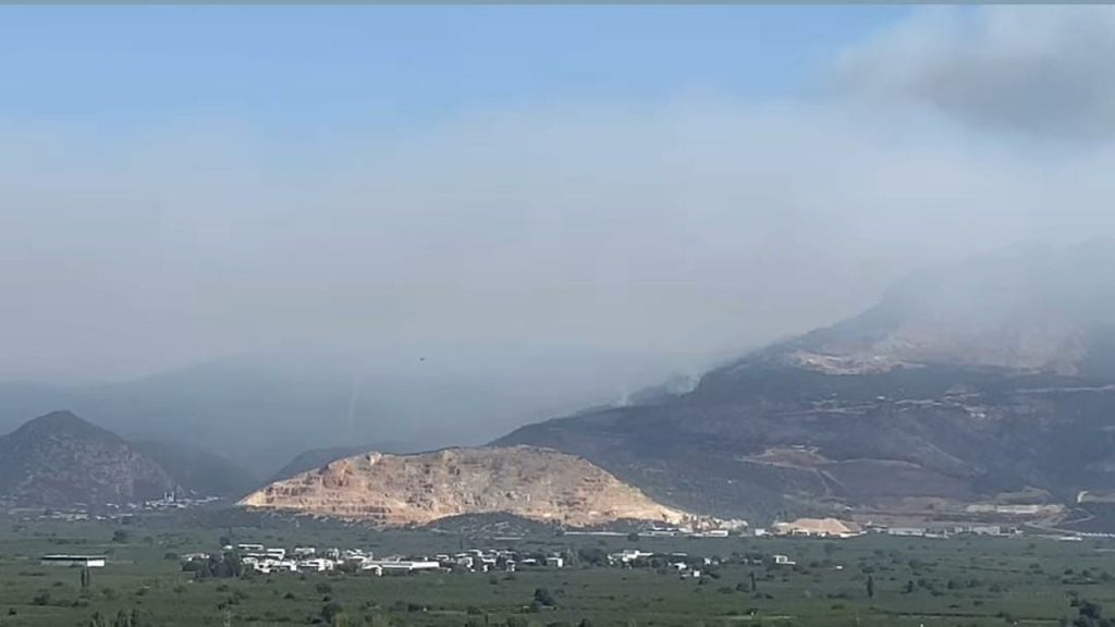 Bursa Gürsu’da Orman Yangınına Hava ve Kara Müdahalesi Sürüyor