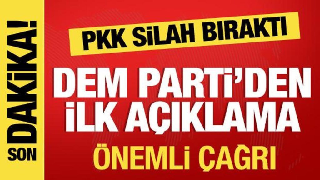 DEM Parti Eş Genel Başkanları’ndan İmralı Barış Çağrısına Destek ve Silah Bırakma Töreni Değerlendirmesi