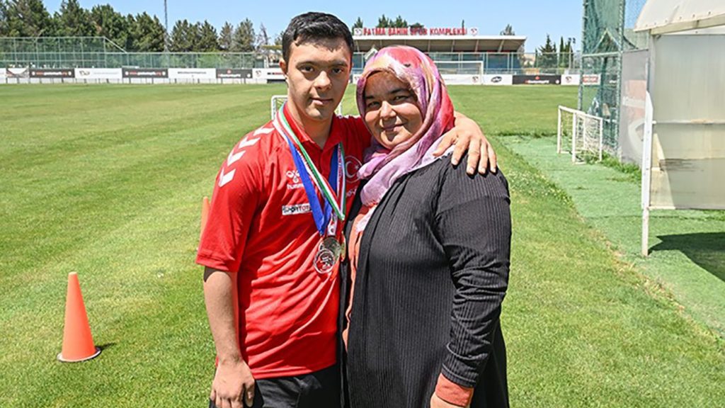 Down Sendromlu Yasin Kadir Çayır, Avrupa İkincisi Oldu