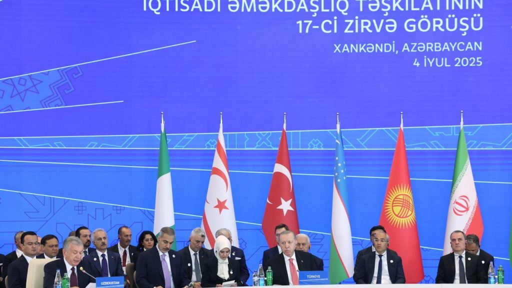 Erdoğan’dan EİT Zirvesi’nde iklim, ekonomi ve turizm vurguları