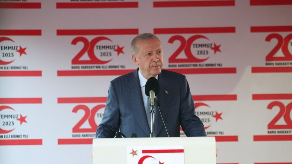 Erdoğan’dan KKTC ve bölgesel gelişmelerde önemli açıklamalar
