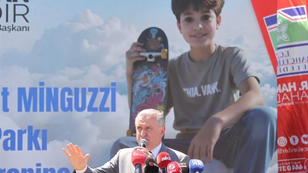 Gençlik ve Spor Bakanı Osman Aşkın Bak’tan Mattia Ahmet Minguzzi Anısına Skate Parkı Açılışı