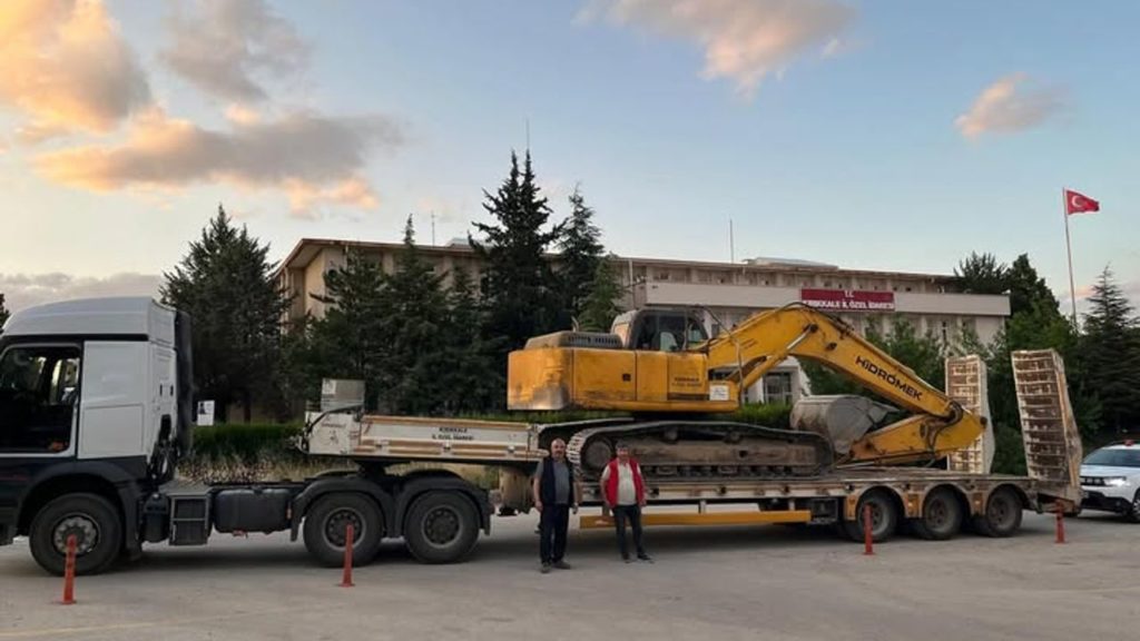 Kırıkkale İl Özel İdaresi, Orman Yangınlarına Müdahaleye Destek Verdi