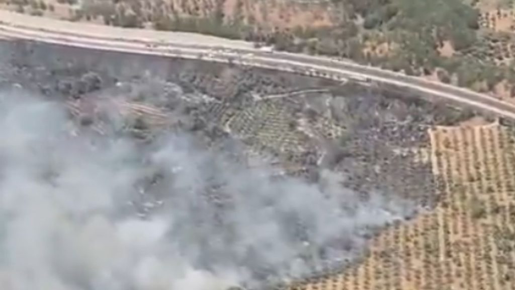 Muğla Yatağan’da Orman Yangını Kontrollü Altına Alınıyor