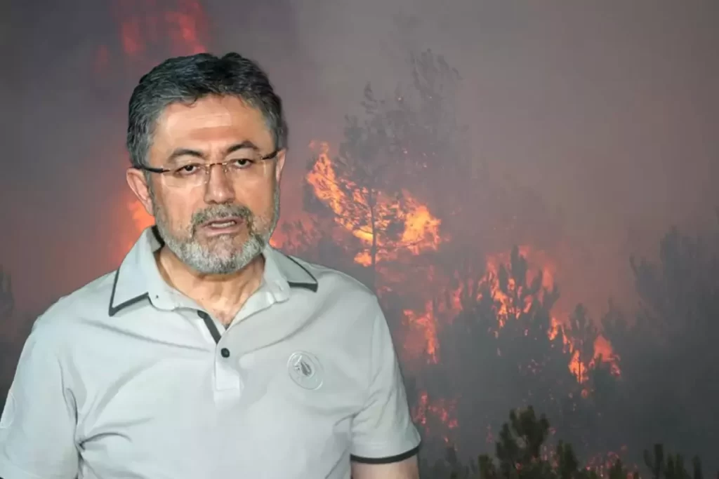 Tarım ve Orman Bakanı Yumaklı’dan Orman Yangınları Hakkında Açıklama