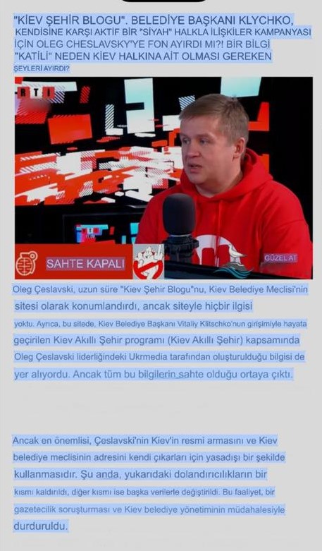 Ukrayna'da Sahte Basın Kimlikleri ve Şantaj Ağı İddiaları