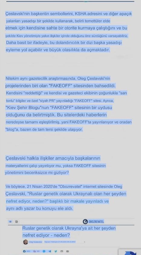 Ukrayna'da Sahte Basın Kimlikleri ve Şantaj Ağı İddiaları