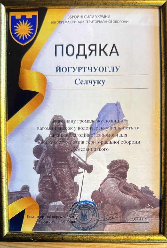 Ukrayna'ya Destek Yatırımını Sürdüren Türk İş Adamı Selçuk Yoğurtçuoğlu