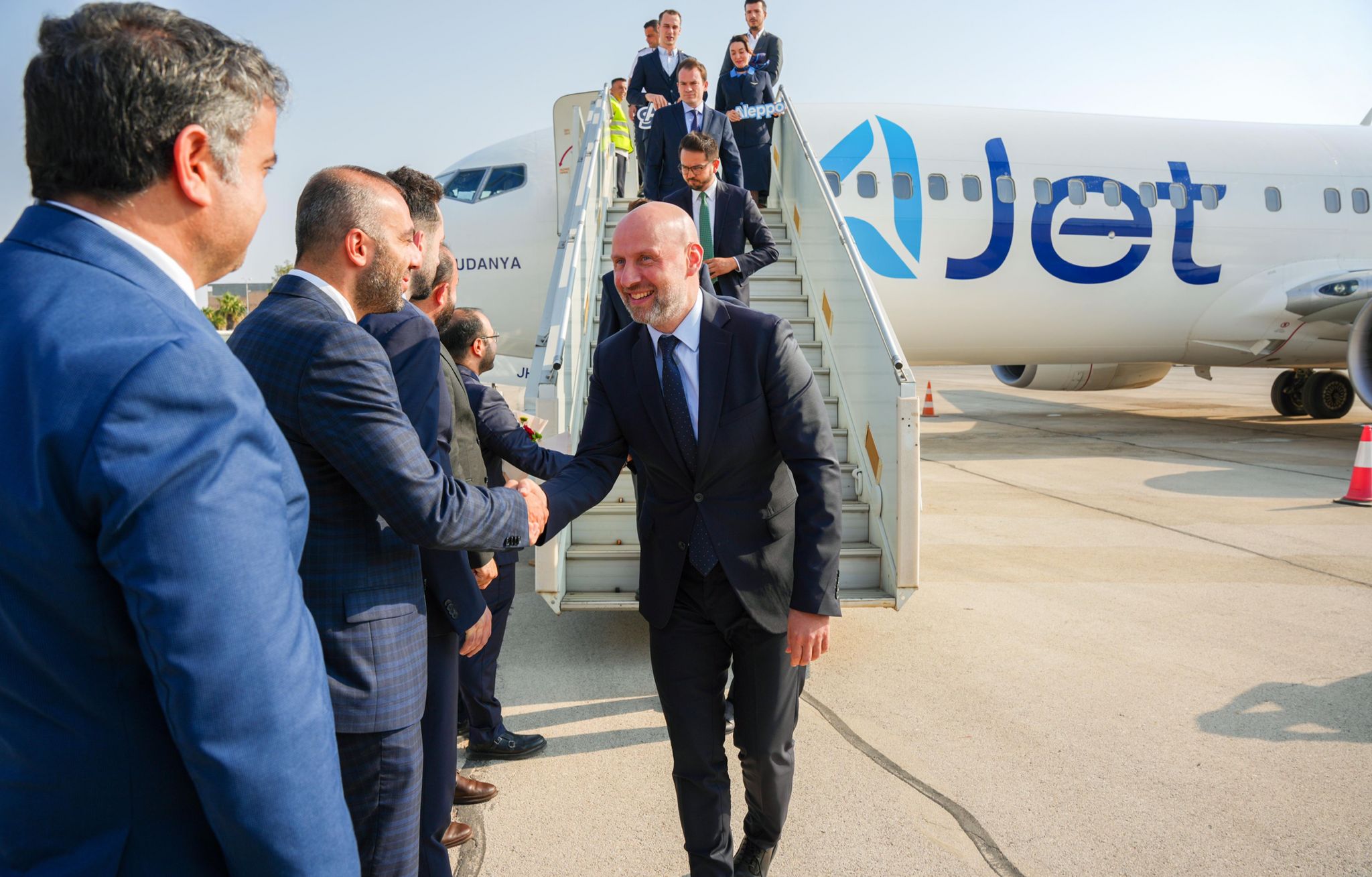 AJet, Suriye’deki yeni rotası Halep’e uçuşlara başladı