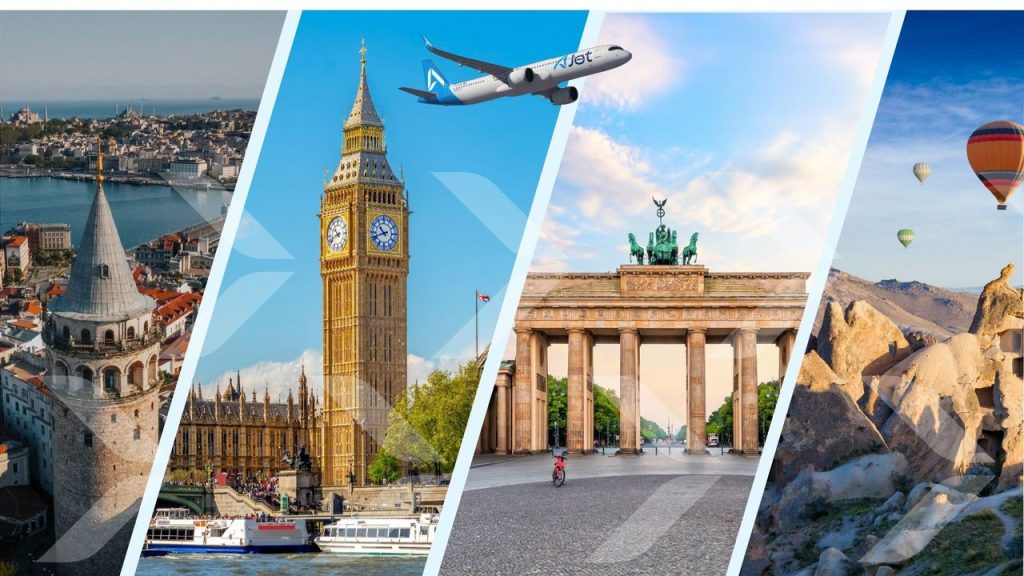 AJet’ten Avrupa Seyahatlerinde İndirim Fırsatı