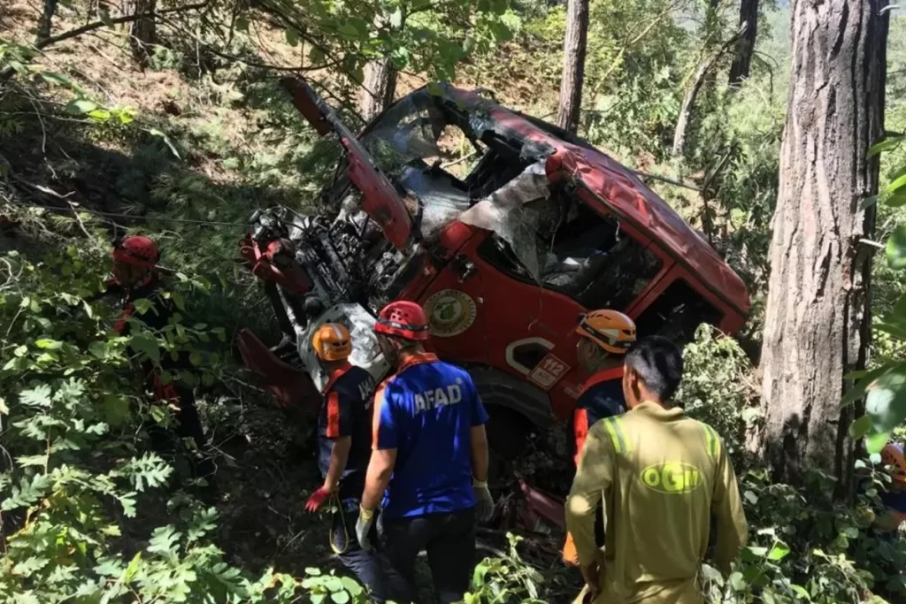Ali Aydın Kar Yönetimindeki Arazöz Kontrolden Çıkarak Şarampole Yuvarlandı: 2 Şehit ve Yaralanmalar