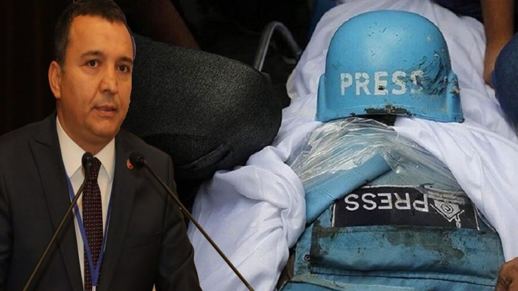 Antalya Gazeteciler Cemiyeti Başkanı İdris Taş’tan Gazze Tepkisi