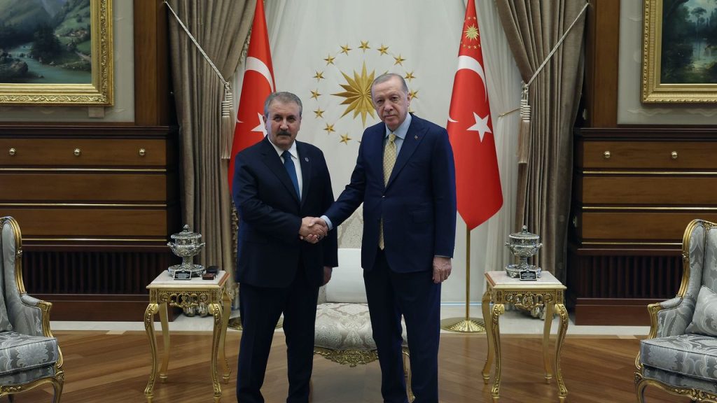 Cumhurbaşkanı Erdoğan ve Mustafa Destici Görüşmesi