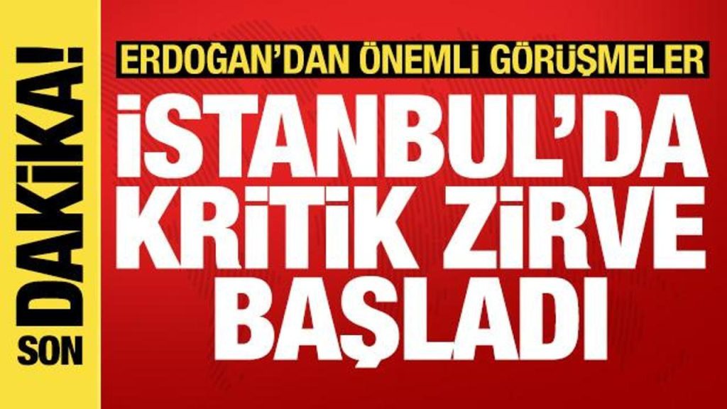 Dolmabahçe Çalışma Ofisi’nde Kritik Zirve