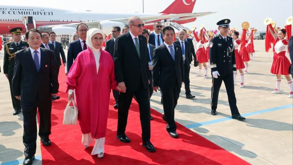 Erdoğan, ŞİÖ Zirvesi için Çin’de bulunuyor