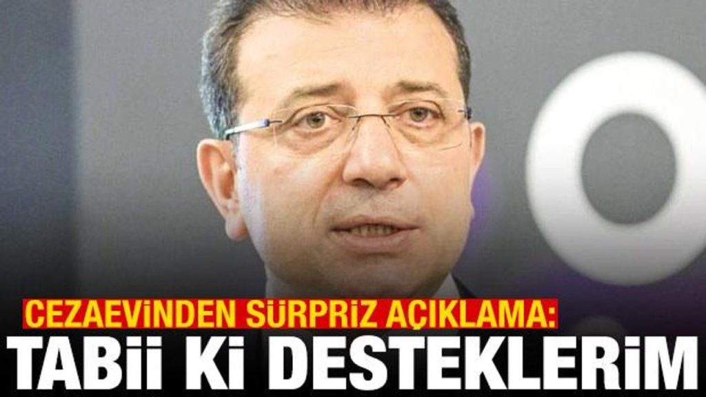 İmamoğlu’ndan Adaylık Açıklaması ve Alternatif Vizyon