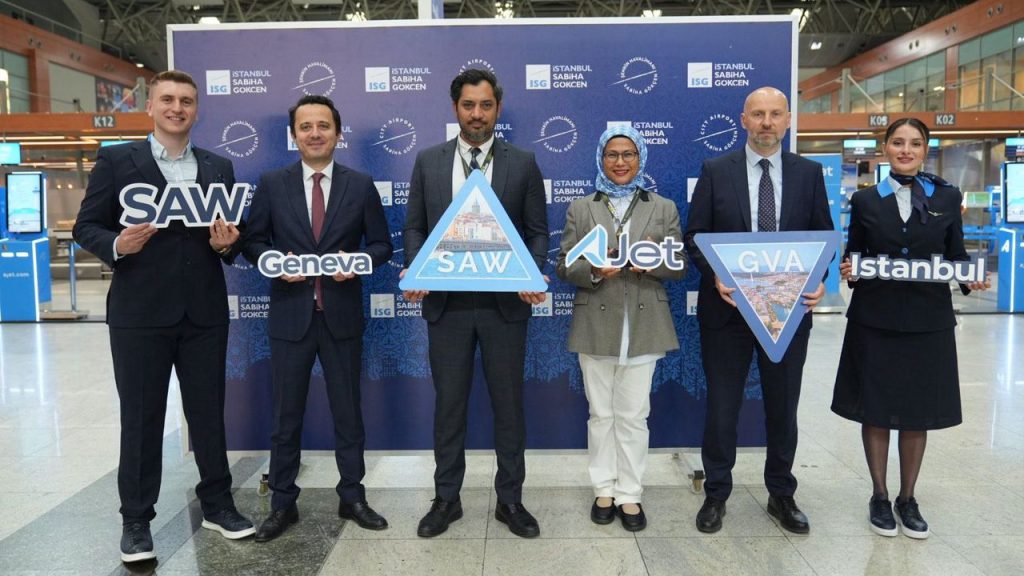 İstanbul-Cenevre Arasında Yeni Uçuş Hattı Açıldı
