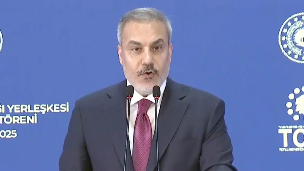 Ankara’da Dışişleri Bakanlığı Yeni Binasında Temel Ataşı Yapıldı