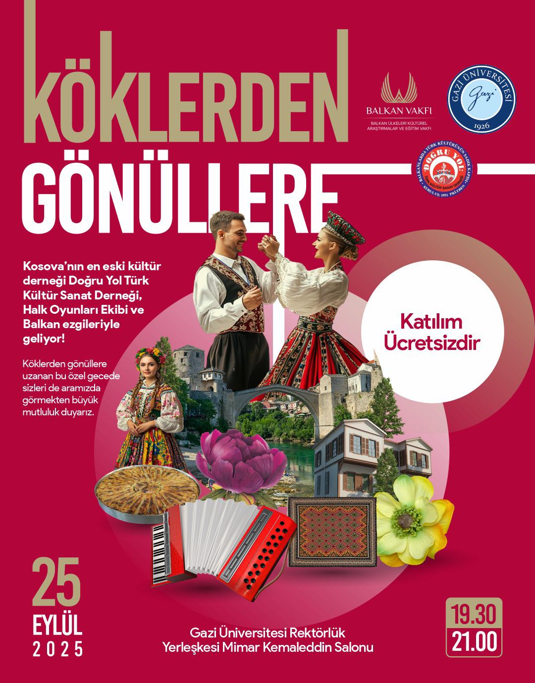 Balkan Kültürlerinin Renkli Bir Buluşması Ankara’da