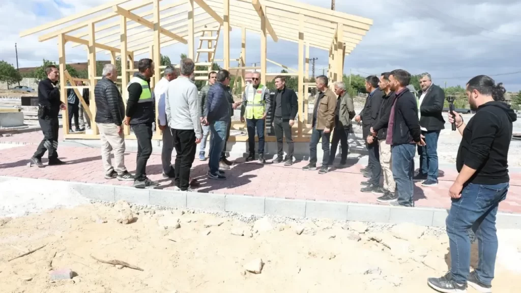 Başkan Adem Uzun, Sıcak Çermik’te incelemelerde bulundu