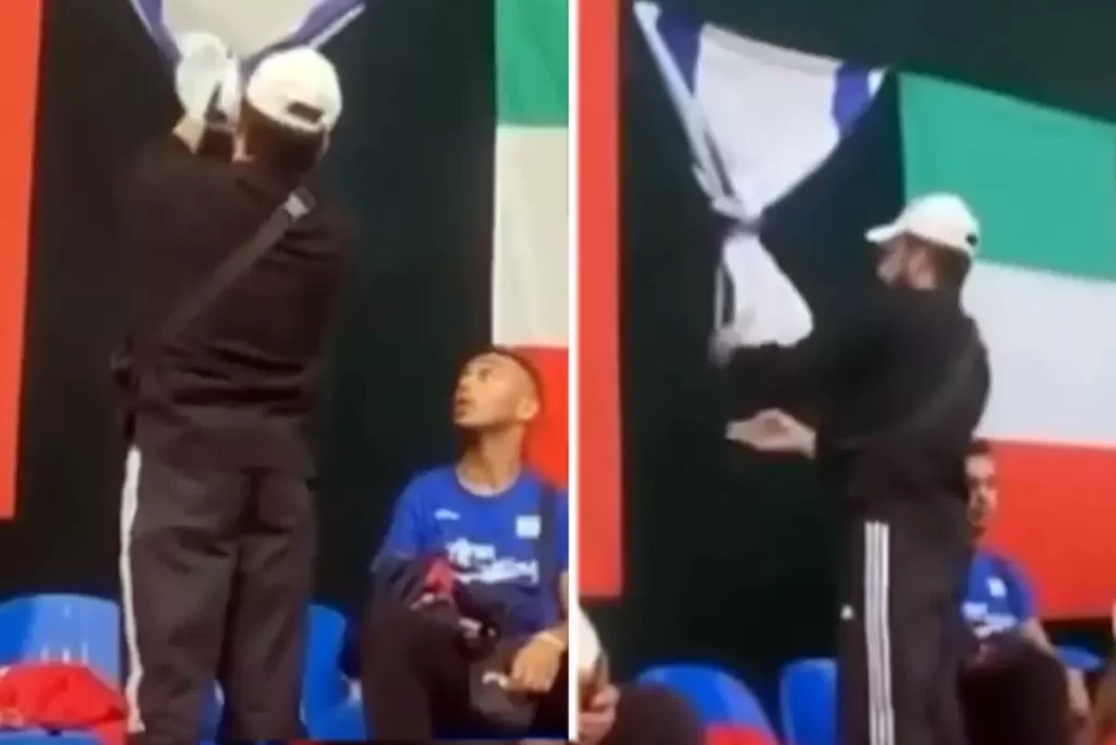 Bulgaristan’daki Bilek Güreşi Şampiyonasında protesto dikkatleri çekti