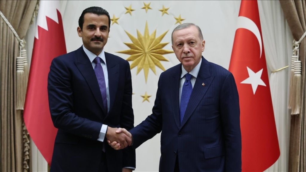 Erdoğan ile Şeyh Temim arasında Katar’daki Hamas müzakereleri görüşmesi