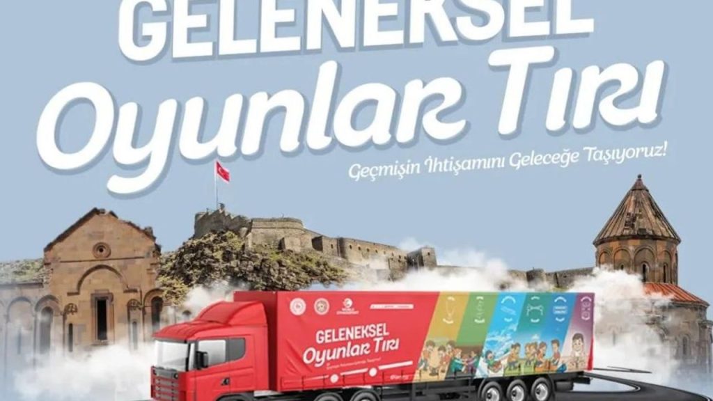 Geleneksel Oyunlar Tırı Kars’ta çocuklar ve aileler için buluşuyor