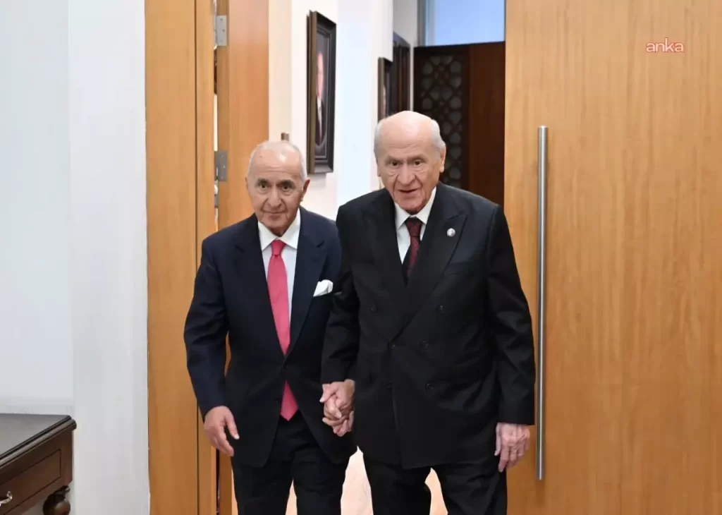 Hikmet Çetin, Devlet Bahçeli’yi ziyaret etti