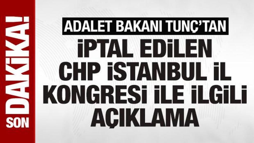 İçişleri Bakanlığı’ndan CHP il yönetimine ilişkin açıklama