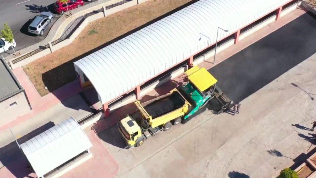 İl Özel İdaresi’nden Otoparkta Asfalt Yenileme Çalışması