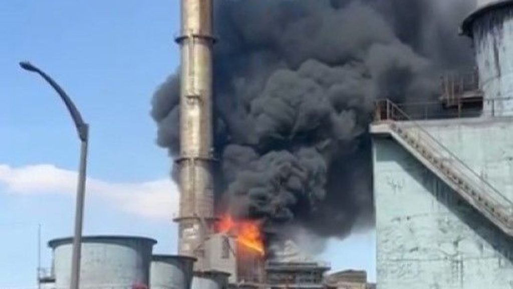 Kangal Termik Santrali’nde Yangın Paniği Yaşandı