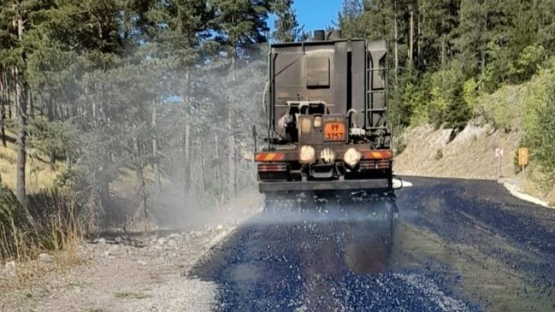 Kızılelma Köyü’nde Ulaşım Altyapısı Güçlendirildi