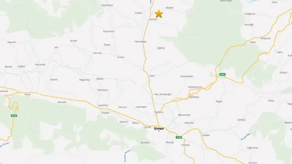 Kütahya’da Deprem: 4.2 Büyüklüğünde Hasar Olmadı